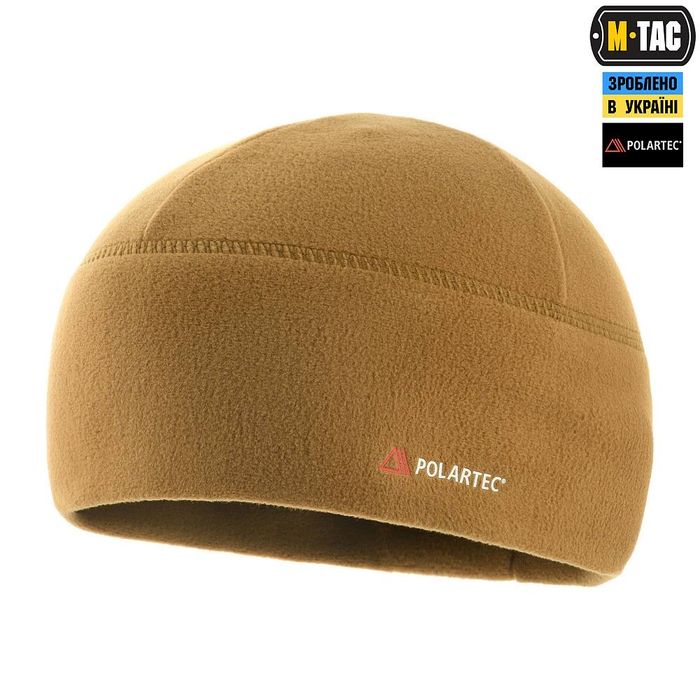 M-TAC Шапка watch cap фліс LIGHT POLARTEC олива/койот