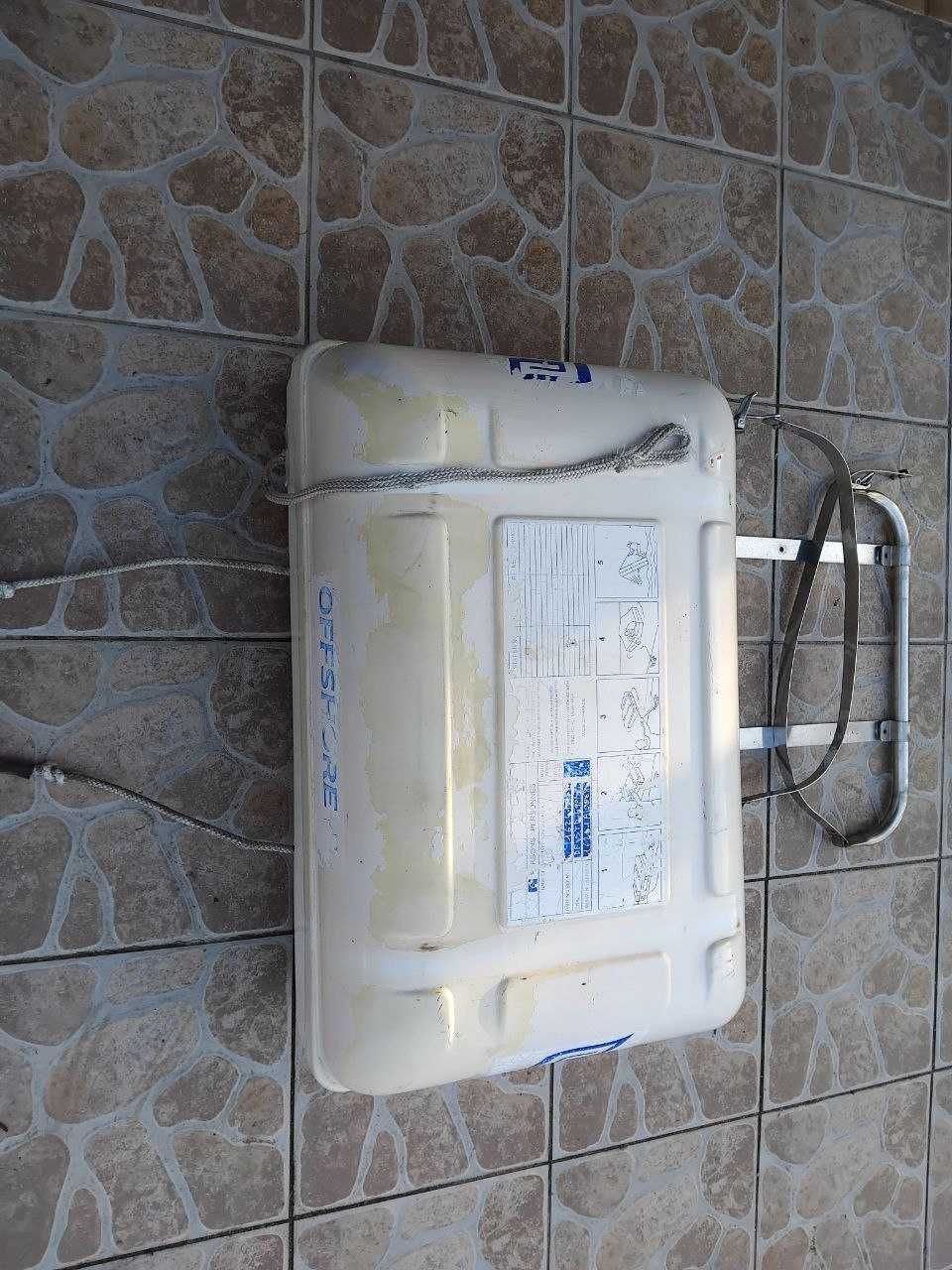 Tratwa ratunkowa ze stelażem Plastimo, 6 osób