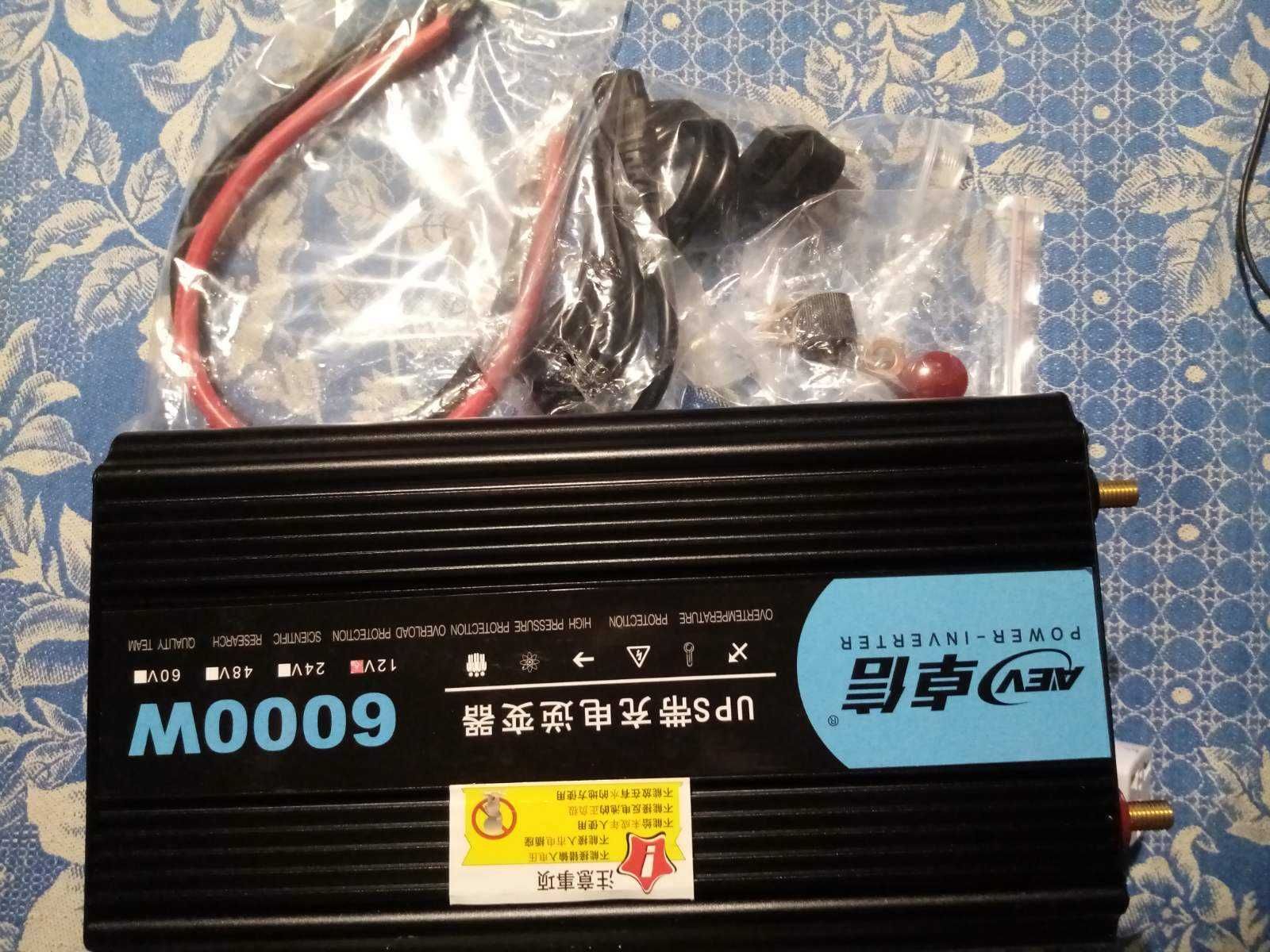 Інвертор 12-200v на 6000w