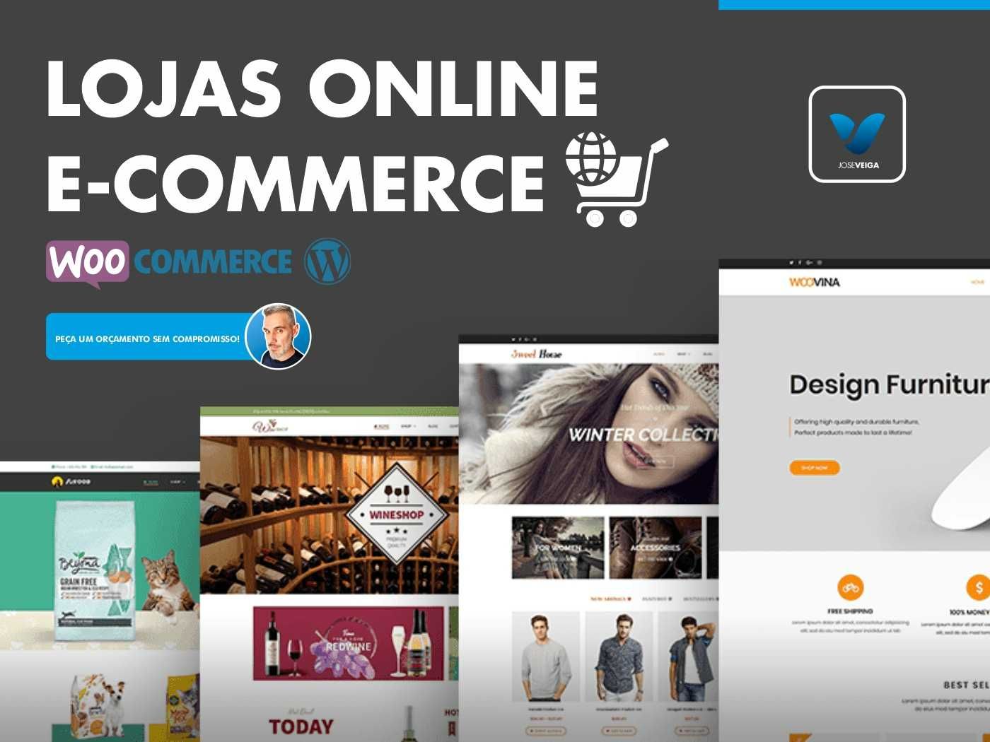 Lojas Online, E-Commerce, Websites