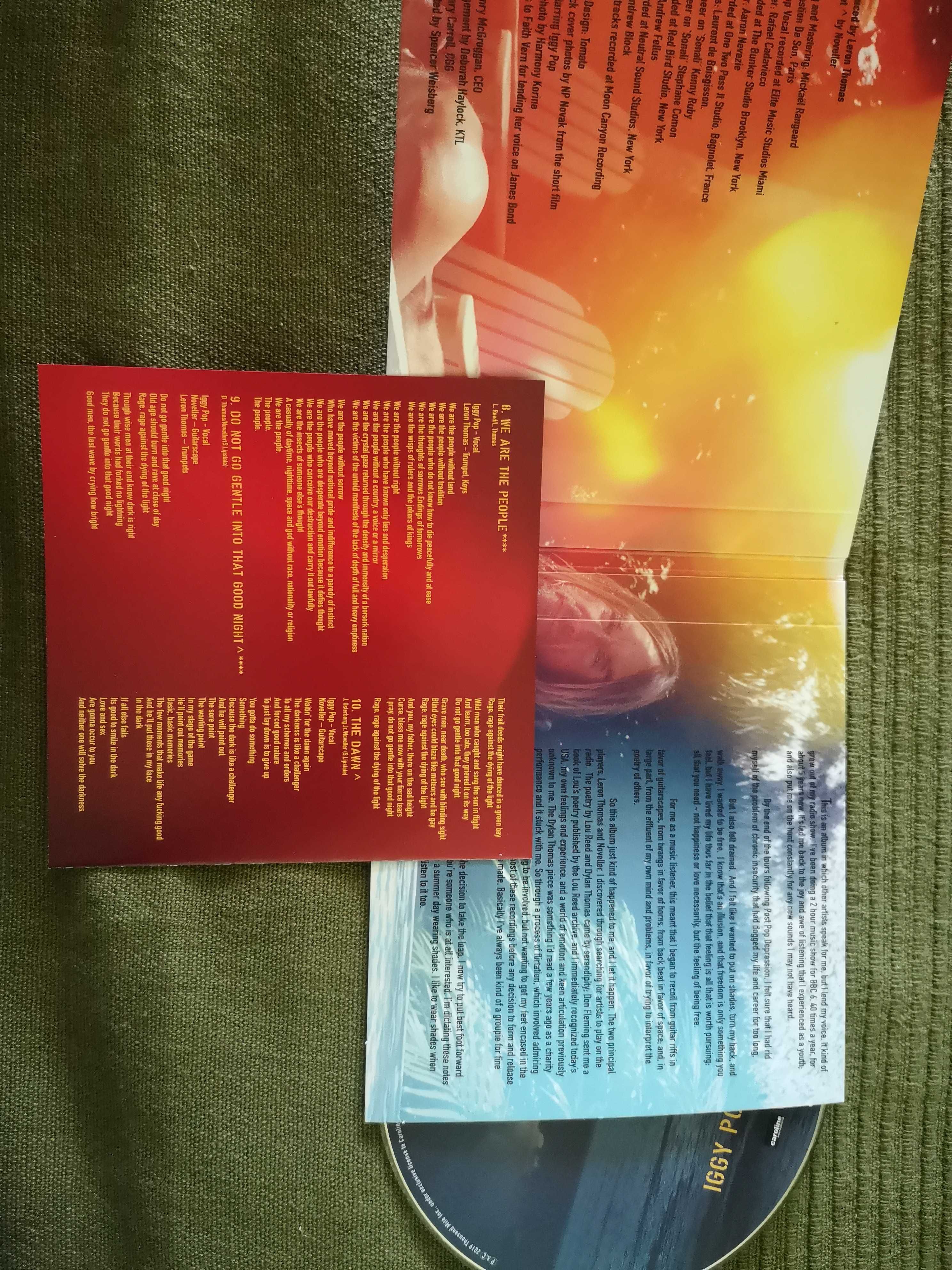 Iggy Pop - Free, CD, 2019