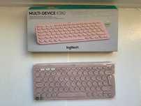 Klawiatura bezprzewodowa LOGITECH K380 ROSE BLUETOOTH - NOWA