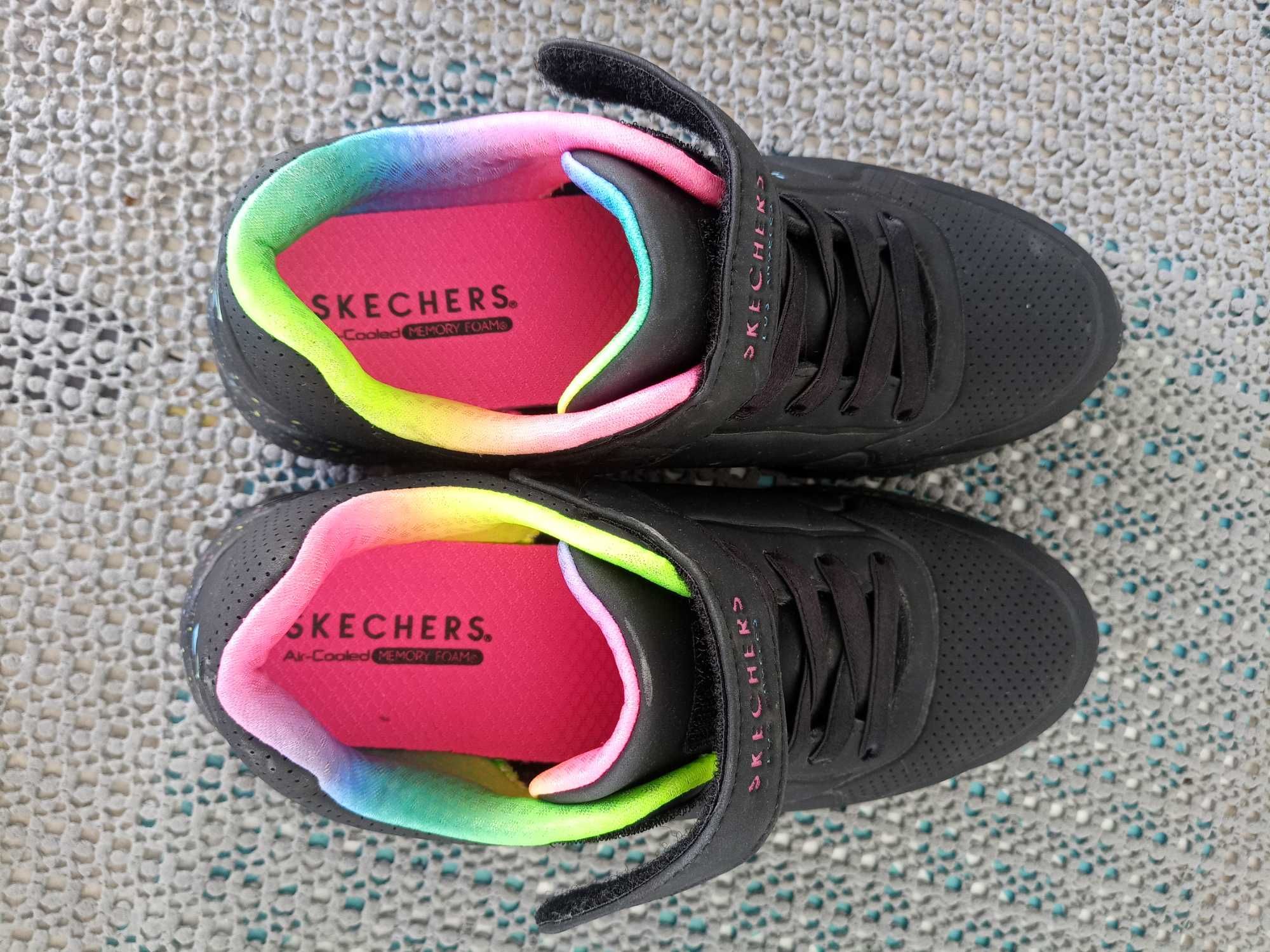 SKECHERS nº 35 sapatilhas menina Mod Uno Lite - Rainbow Speckle