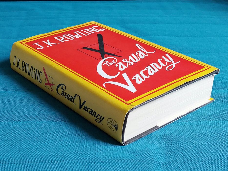 J.K.Rowling The Casual Vacancy Książka dla Dorosłych Oryginał+gratis