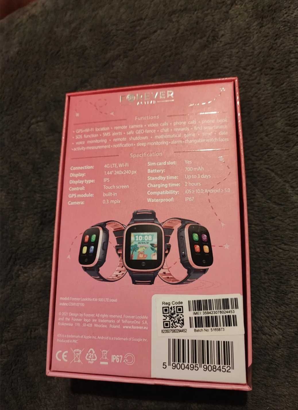 Smartwatch dla dziewczynki
