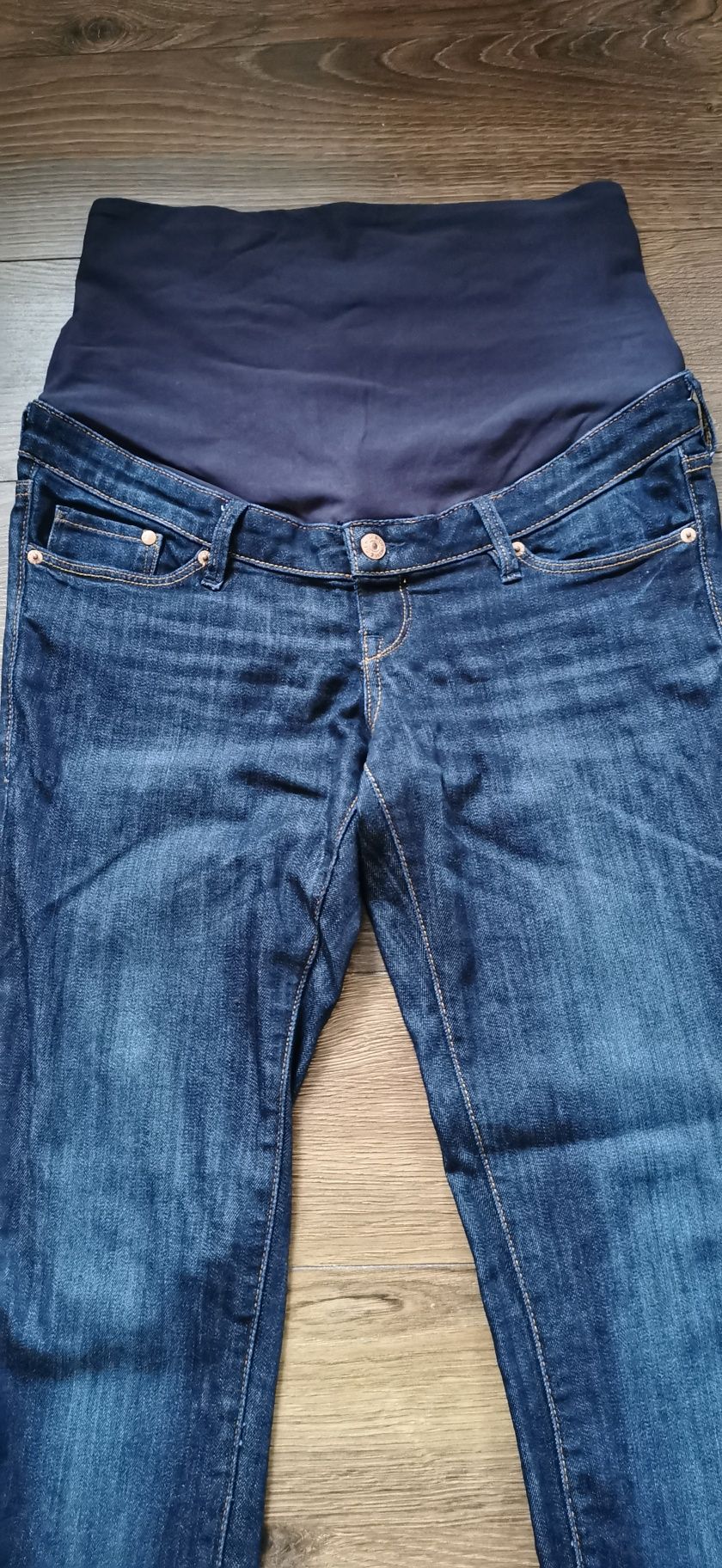 Spodnie jeansy ciążowe H&M Mama r. 38 M