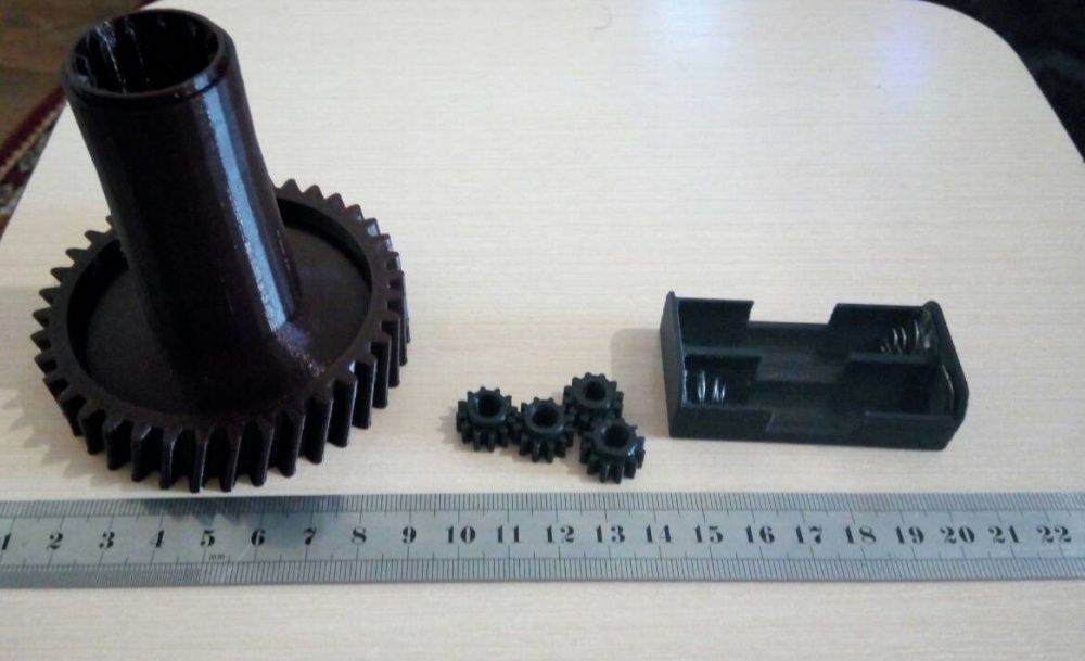 шестерни из пластика на заказ 3д печать 3д моделирование