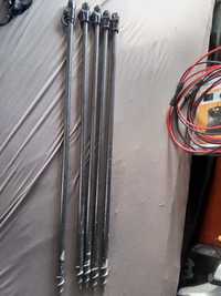 Podpórki wędkarskie Elektrostatyk Cuzo S3 80cm/150cm aluminiowe