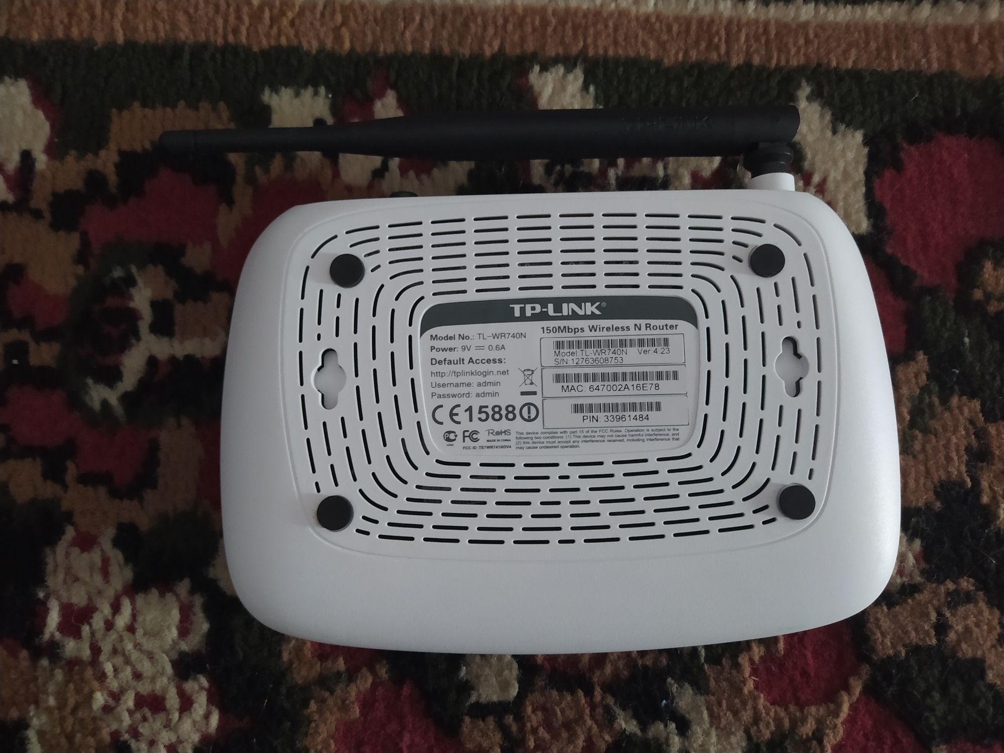 Router TP-LINK TL-WR740N