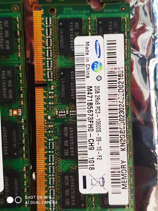 Pamięć RAM DDR3 Samsung 8GB=4x2GB z iMac 12,2 ( Mid-2011, A1312)