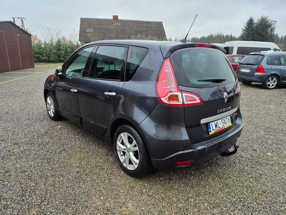 Renault Megane Scenic 1,4 TCE LPG 2011 r zarejestrowany Hak Nawigacja