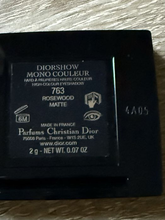 Dior mono cień 763 rosewood matte
