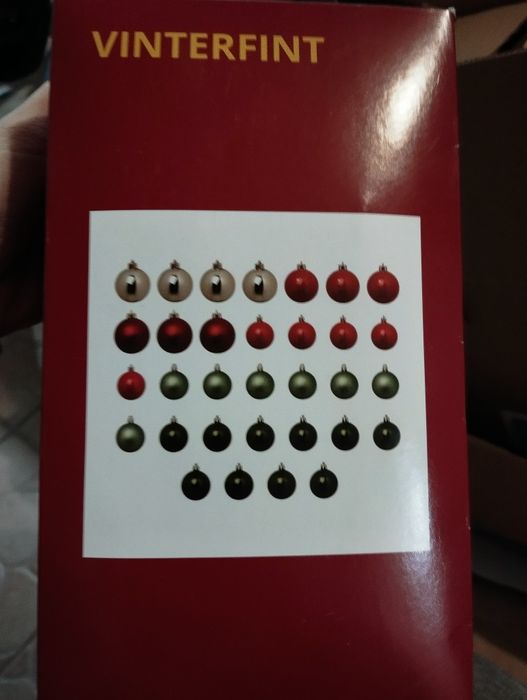 Sprzedam bombki Ikea Vinterfint