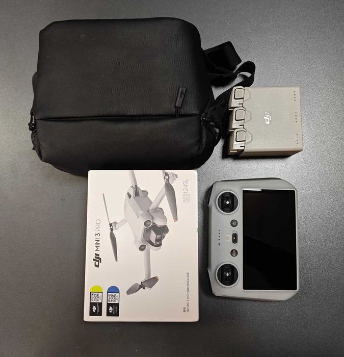 DJI Mini 3 Pro + Fly More Combo – NOWY, zaplombowany!