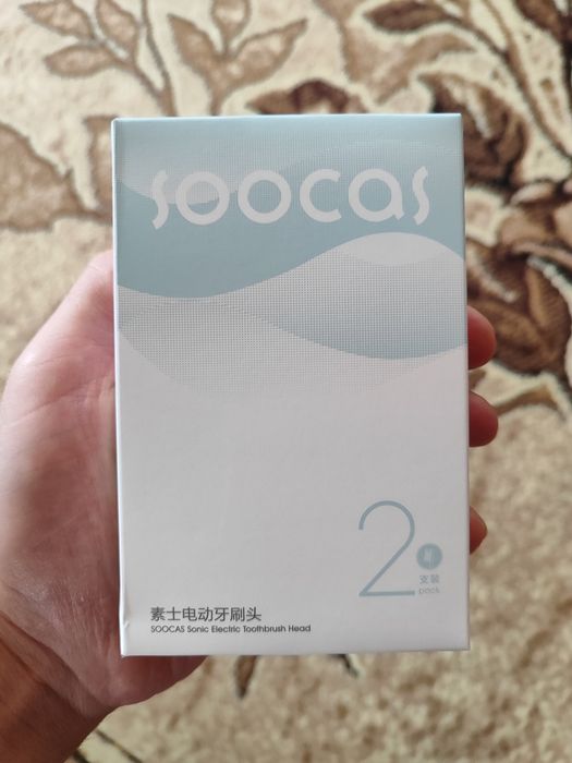 Оригинальные насадки для зубной щетки SOOCAS X3,X5,X3U,X1,X3S,V1,V2