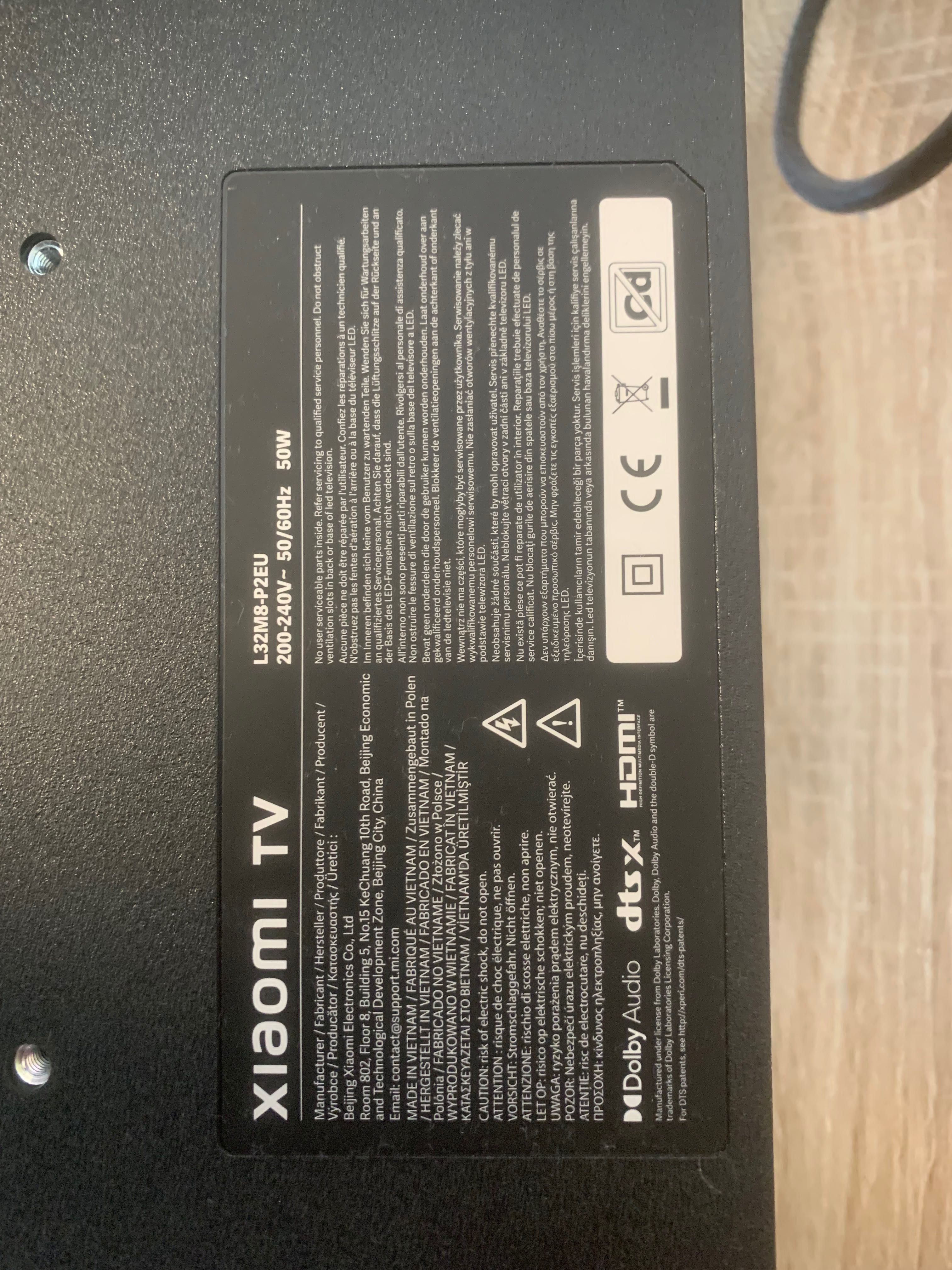SMART TV Xiaomi l32m8 p2eu