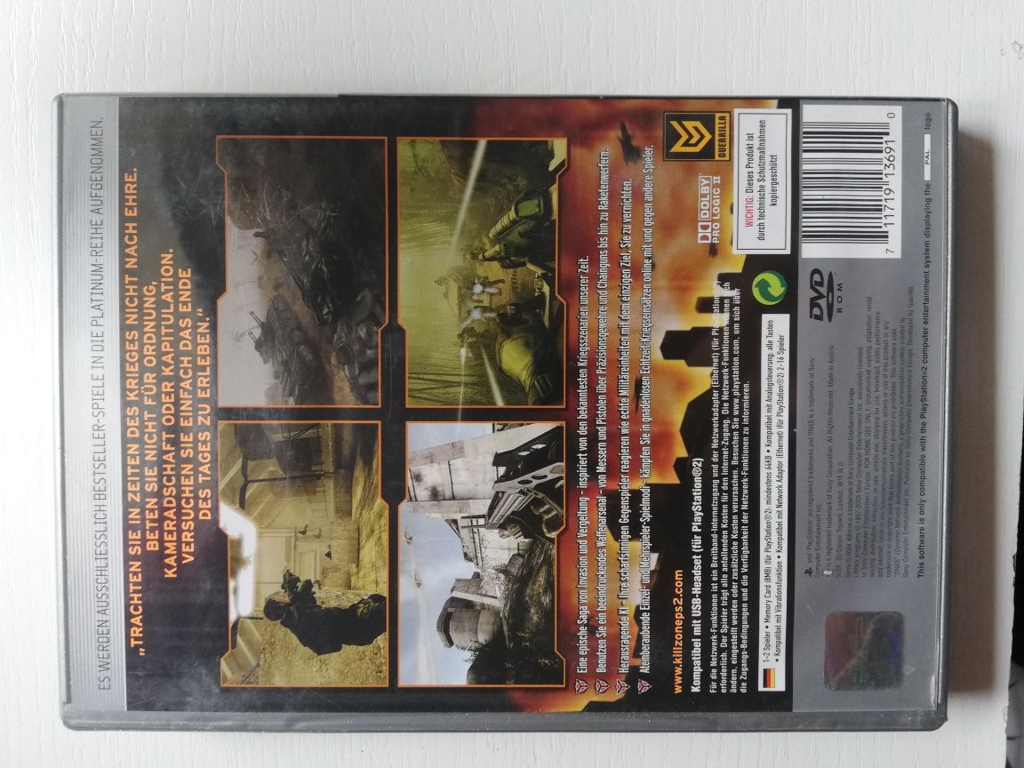 Killzone ps2 gra po ang.