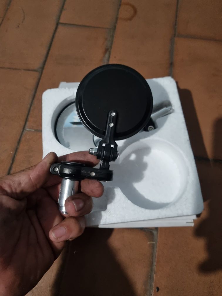 Espelhos de guiador caferace