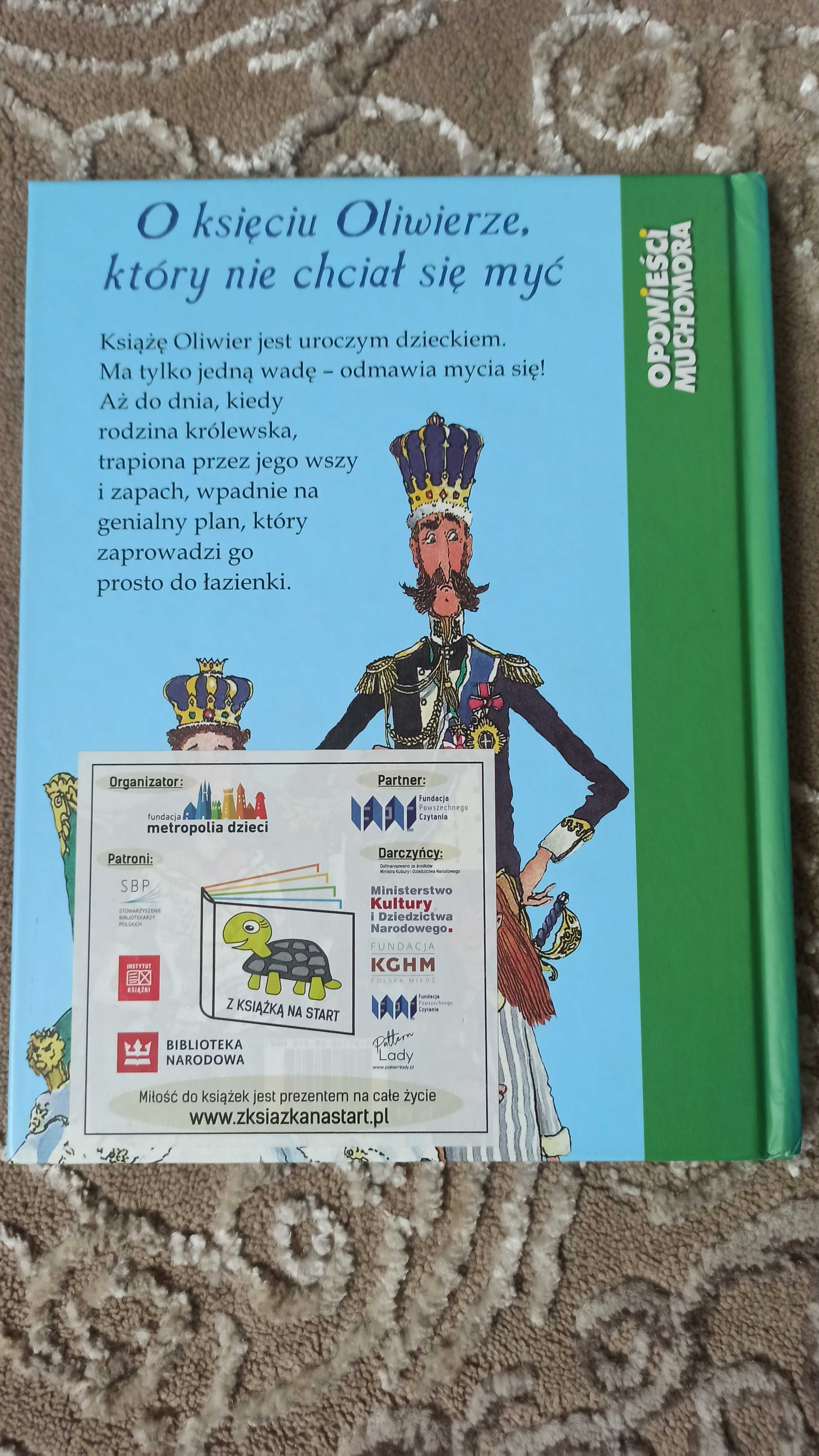 O księciu Oliwierze, który nie chciał się myć - Patrick Benson