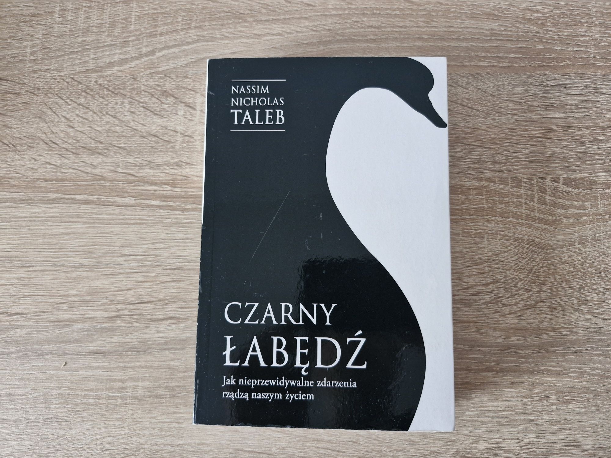 Książka Nassim Nicholas Taleb Czarny Łabędź