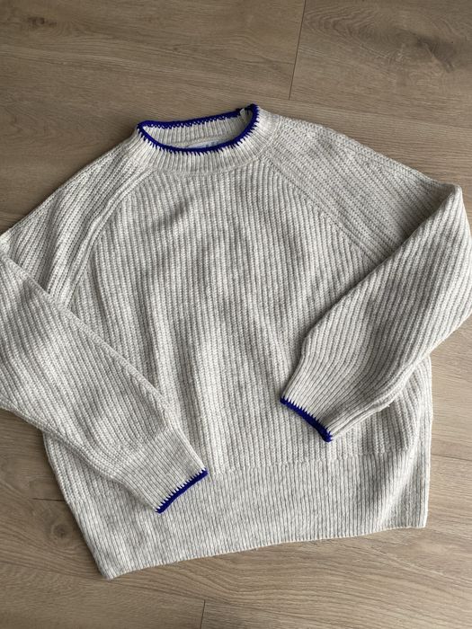 Szaro bezowy seeter obersize Primark S M