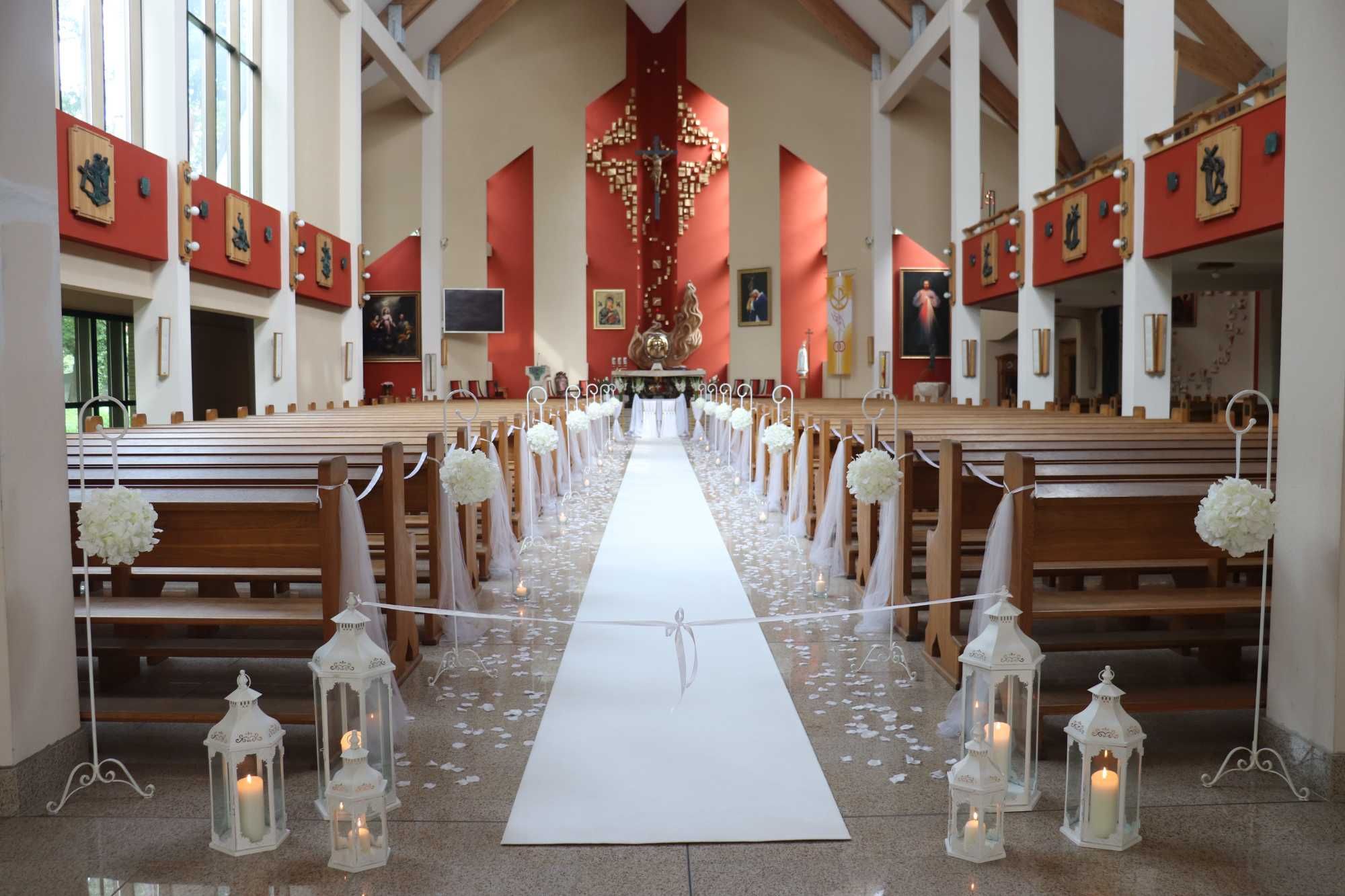 Dekoracja kościoła ,sali oraz wypożyczanie dekoracji