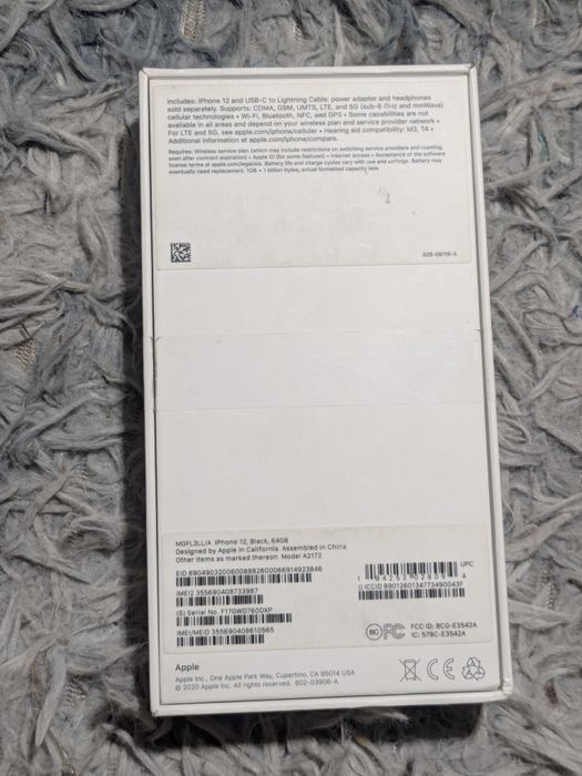 Iphone 12  r-sim с коробкой