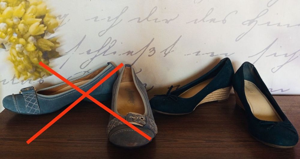 Обувь женская разная