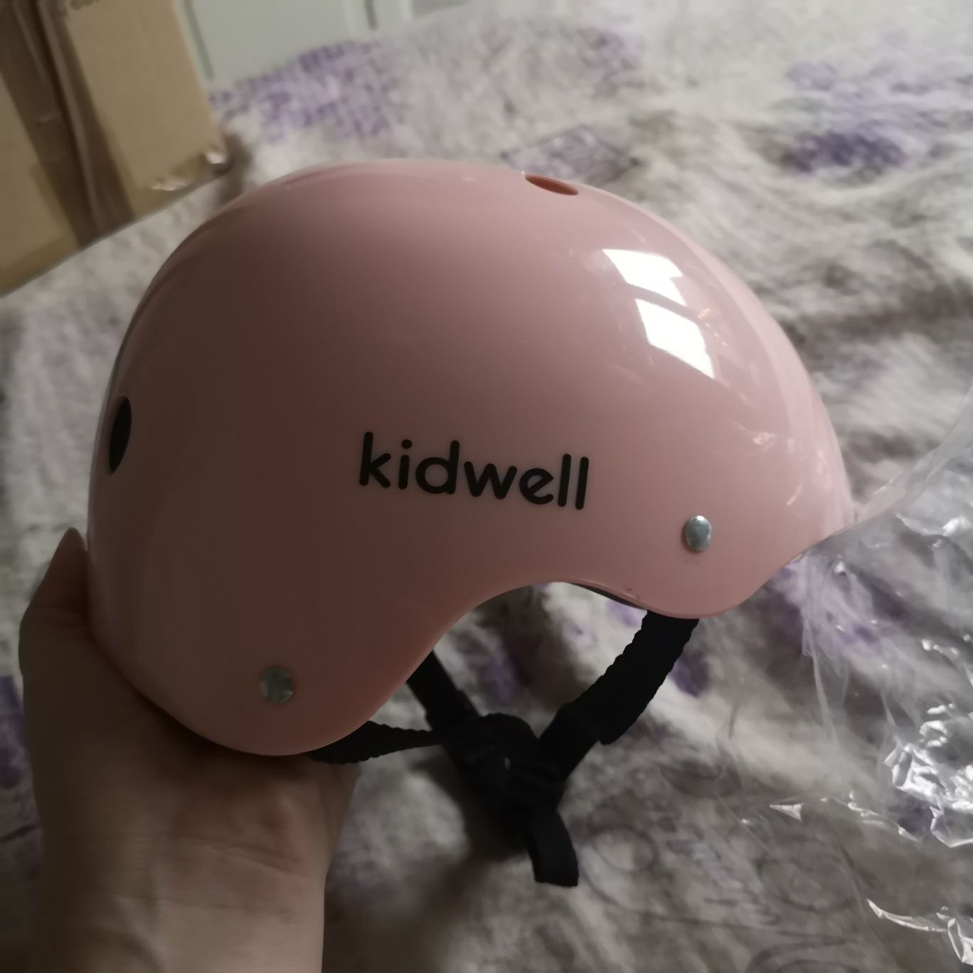 kask pudrowy róż m