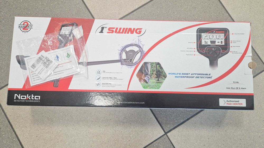 wykrywacz metalu SWING NOKTA + DOWÓD ZAKUPU