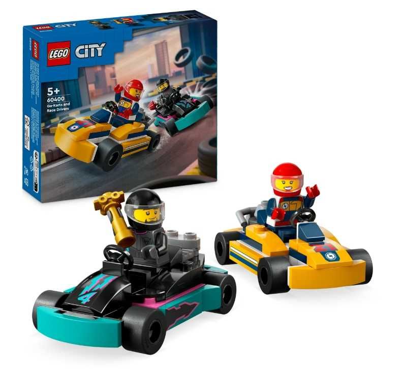 LEGO 60400 City Gokarty i kierowcy wyścigowi