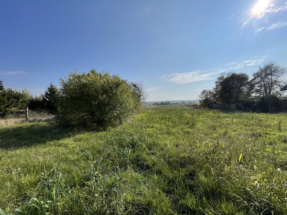 Działka rolno-budowlana, duża z pięknym widokiem, przyłącza+ogrodzenie