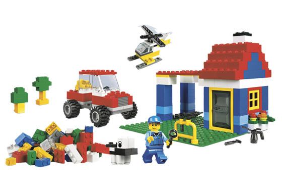 Duża skrzynka Lego 6166 zestaw 405 elementów - nowe