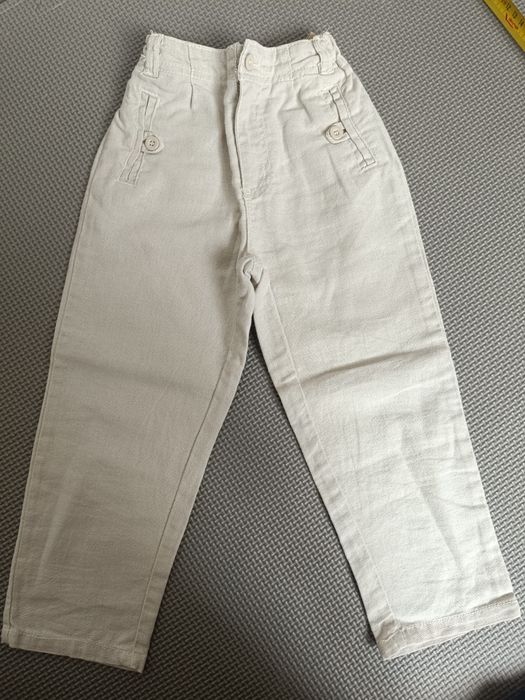 Spodnie lniane  Prenatal 96 cm 24-36 M