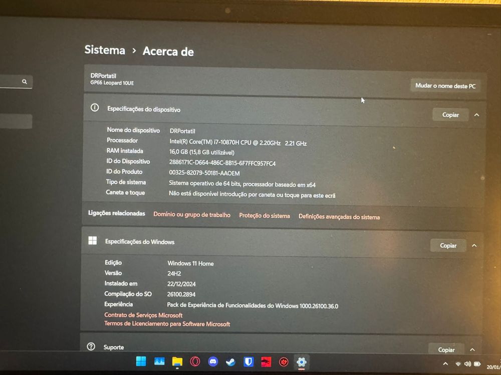 Computador MSI como novo!