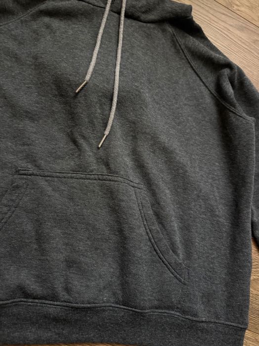 Худі темно сіре на флісі жіноче
