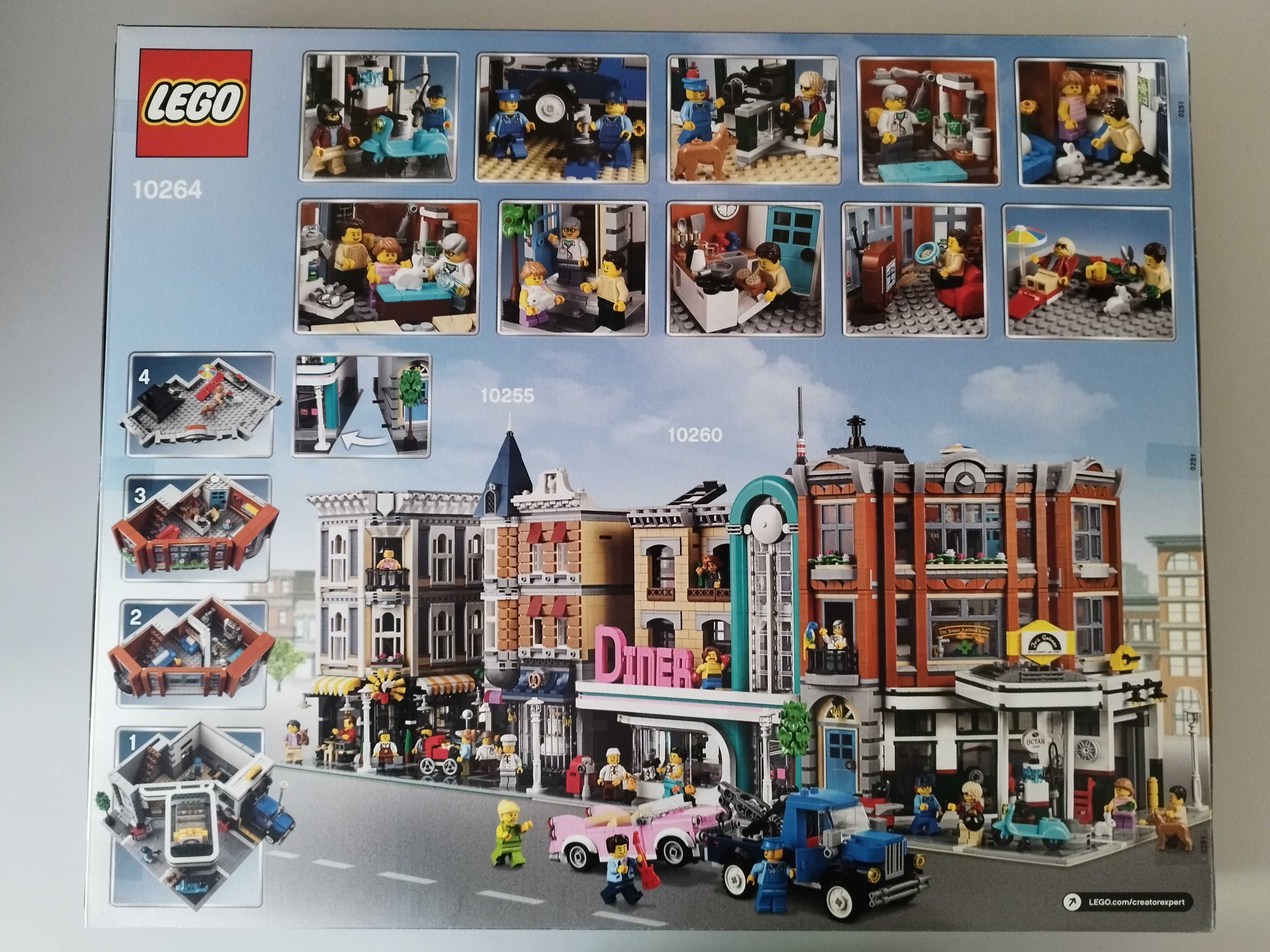 Nowe LEGO Creator Expert 10264 Warsztat na rogu