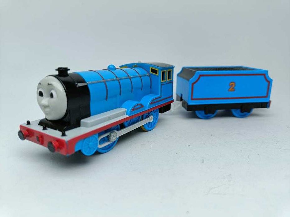 EDEK EDWARD nr 2 TrackMaster TOMY PLARAIL KOLEJ z napędem i wagonem