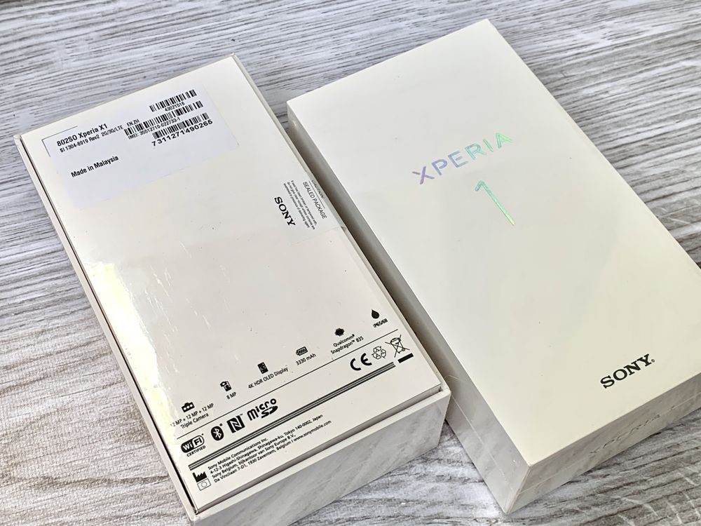 ꦿ Нові Sony Xperia 1 Оригінал  •Запаковані з гарантією (є xz3, 5 2-sim