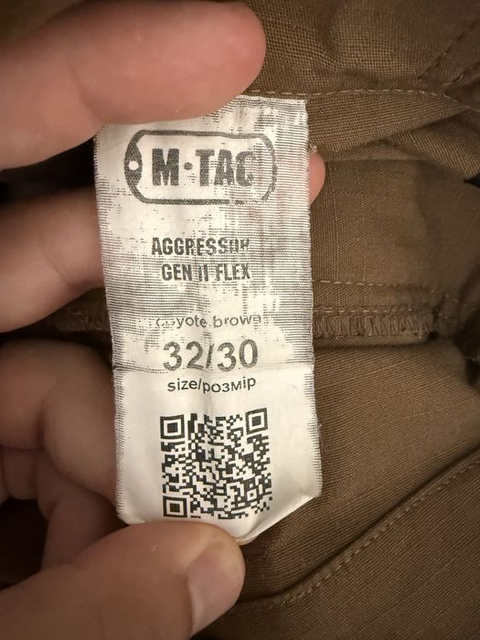 M-TAC штани Aggressor Gen II flex coyote brown Б/В