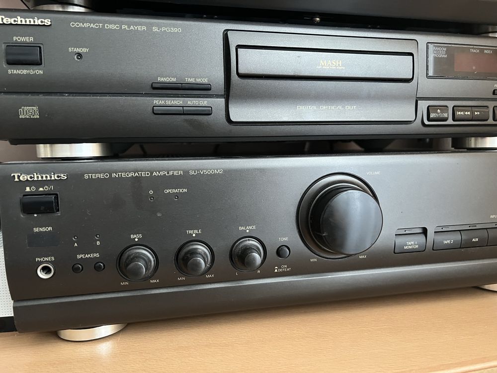 Zestaw Technics/Sony tuner