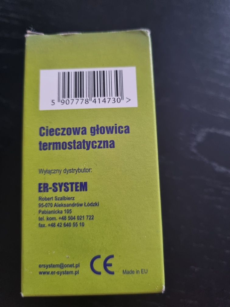 Głowica termostatyczny do grzejnika, termostat.