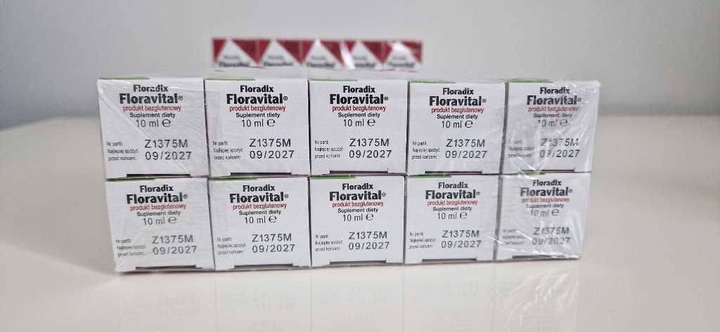 Floradix Żelazo 10 ml x 10 (3 pakiety - 300 ml)