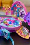 Polly Pocket Funfair  / plecak + mała kuchnia Lego Friends