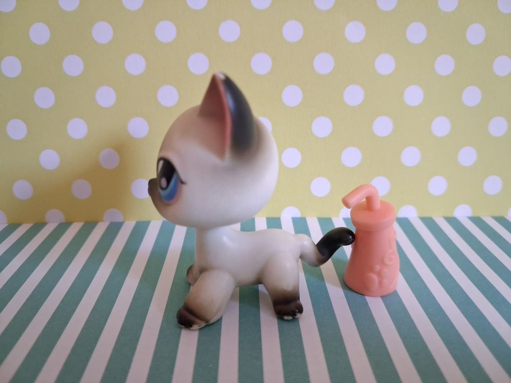 Littlest Pet Shop LPS unikatowy kot Shorthair #5 pop