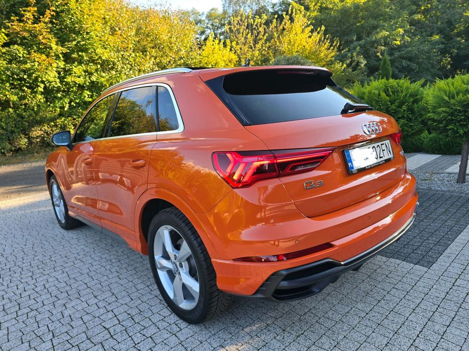 Audi Q3 Salon PL/Bezwypadkowy/Panorama/Virtual/Bang&Olufsen/Orange/Unikat