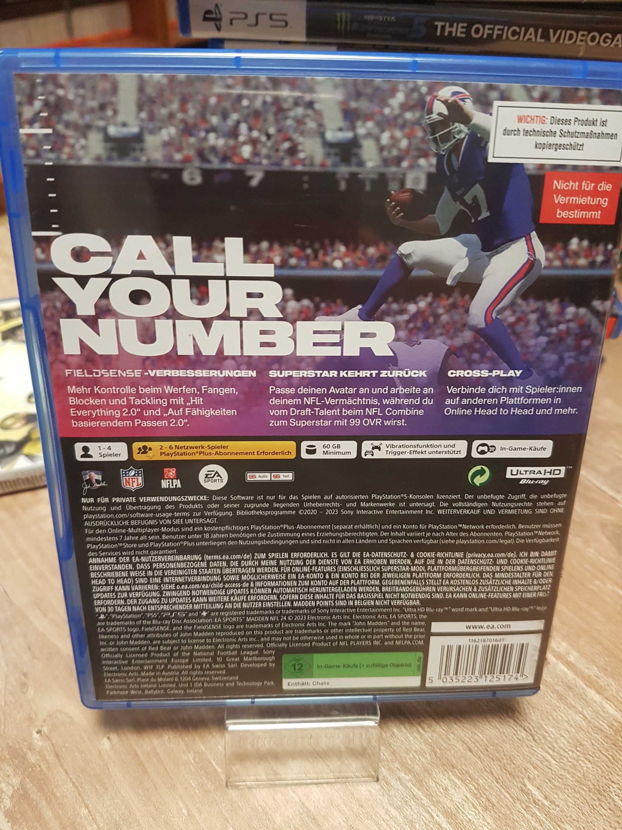 Madden NFL 24 PS5, Sklep Wysyłka Wymiana