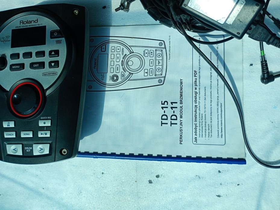 Roland td-11 moduł kpl.Perkusja elektroniczna.