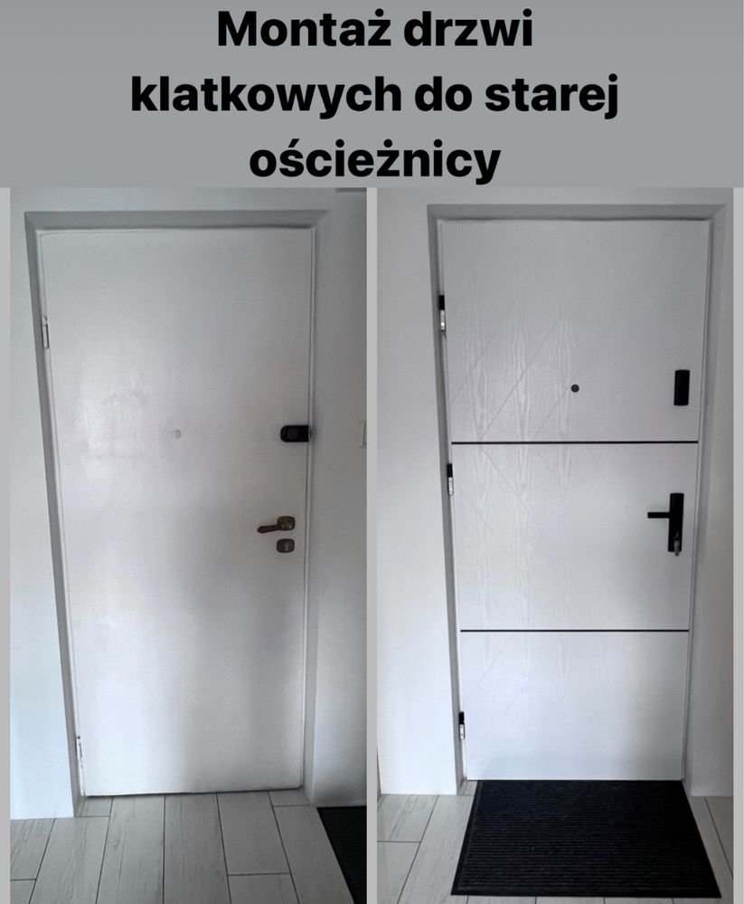 Montaż drzwi - (montaż drzwi na stare ościeżnice) Drzwi na wymiar