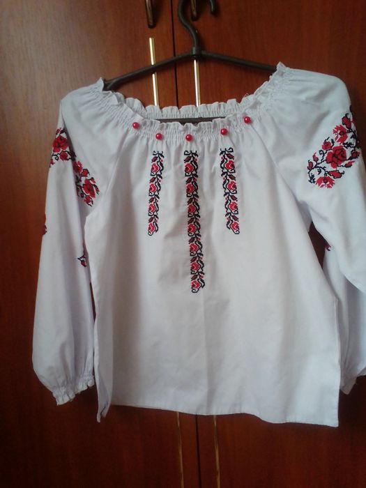 Вишиванка+спідничка 6-9років